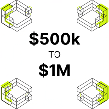 500k to $1M savings