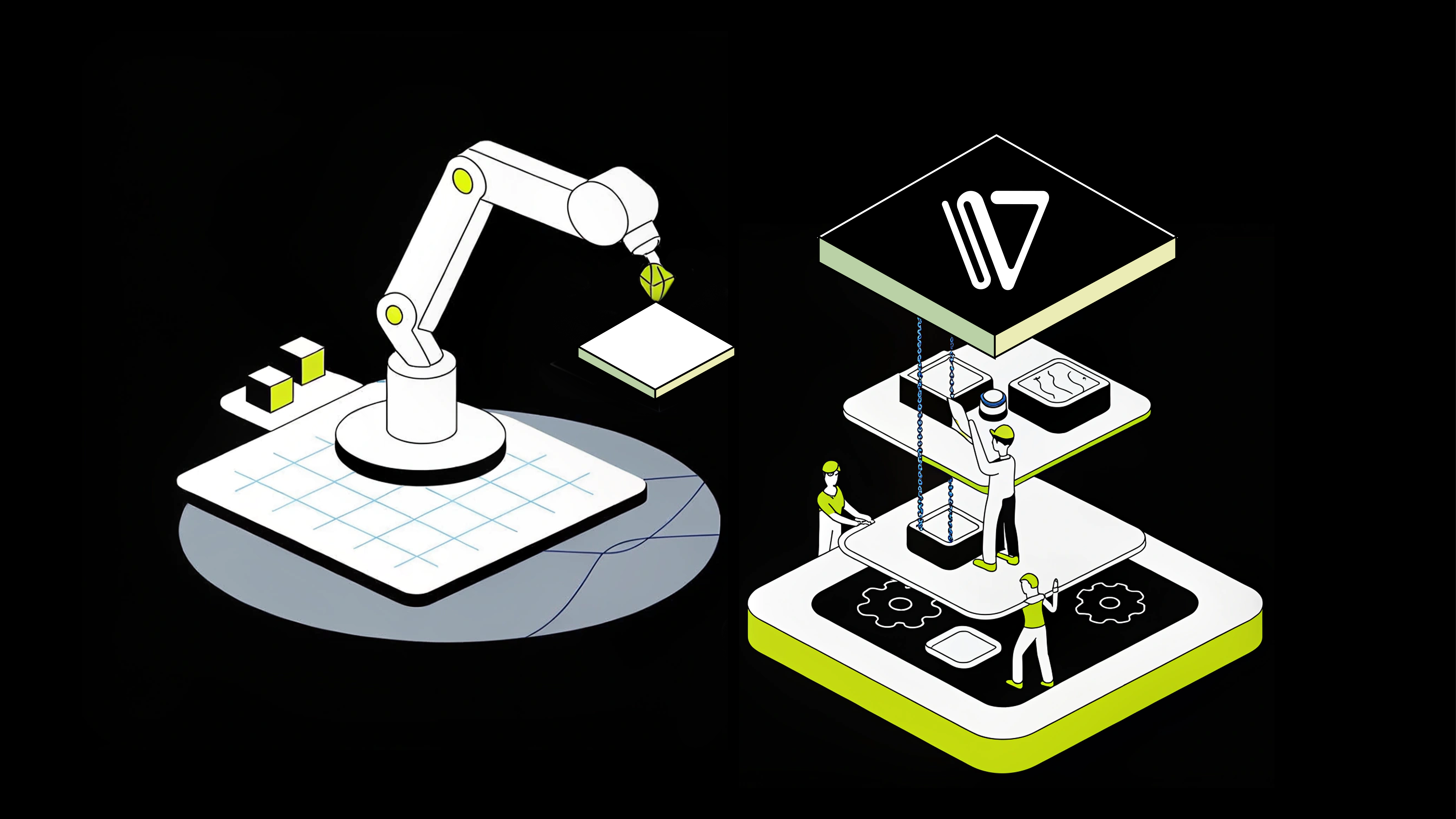 AI layers illlustration