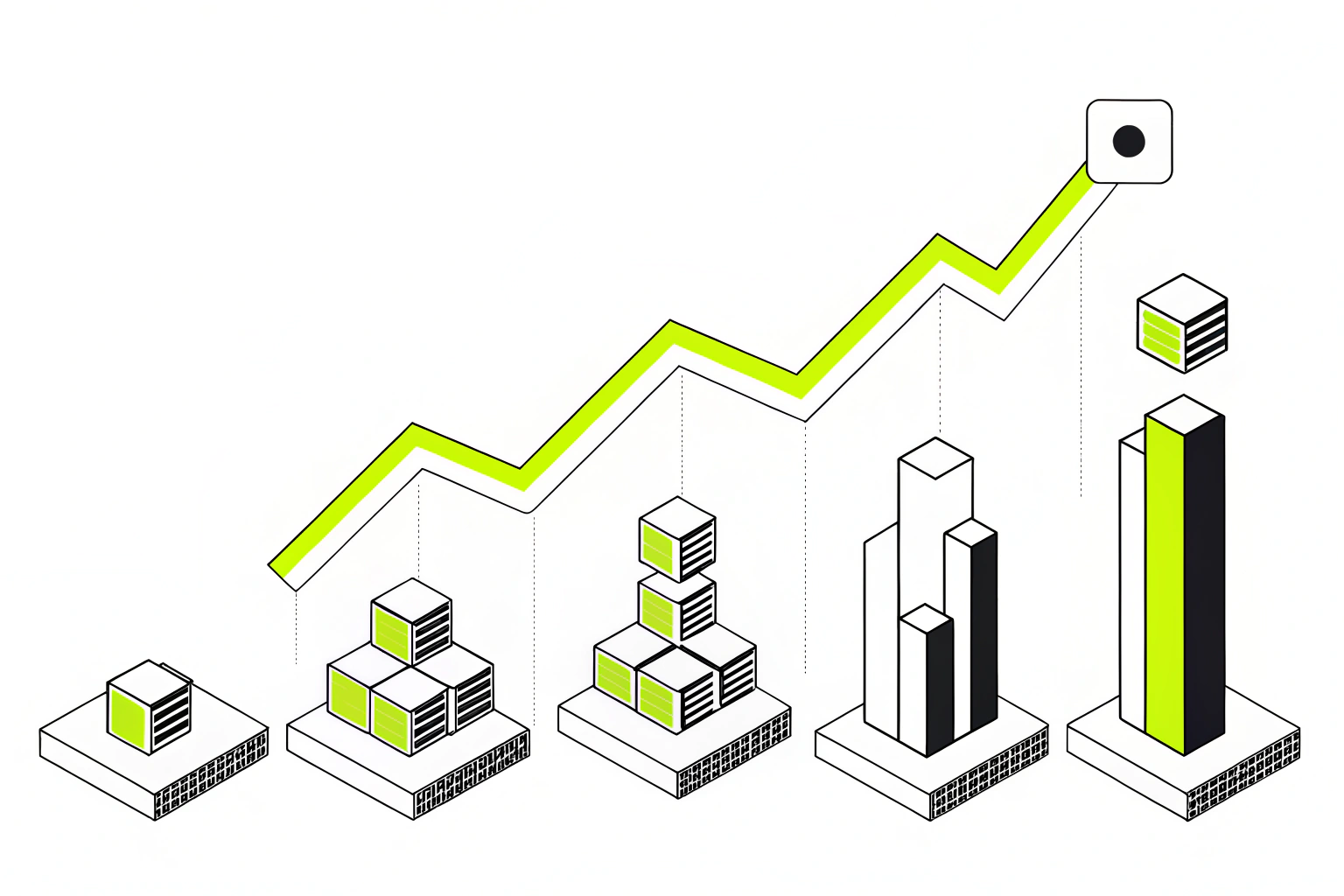 ascending-upwards